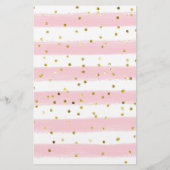 Tropical Girl Sloth Baby Shower Baby Tracks (Rückseite)