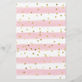 Tropical Girl Sloth Baby Shower Purgame (Rückseite)