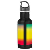 Tropical Girls Trip, Crown Year & Name Edelstahlflasche (Rückseite)