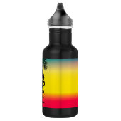 Tropical Girls Trip, Crown Year & Name Edelstahlflasche (Rechts)