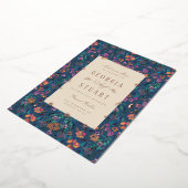 Tropical Glam Dark Türkise Magenta Folieneinladung (Gedreht)