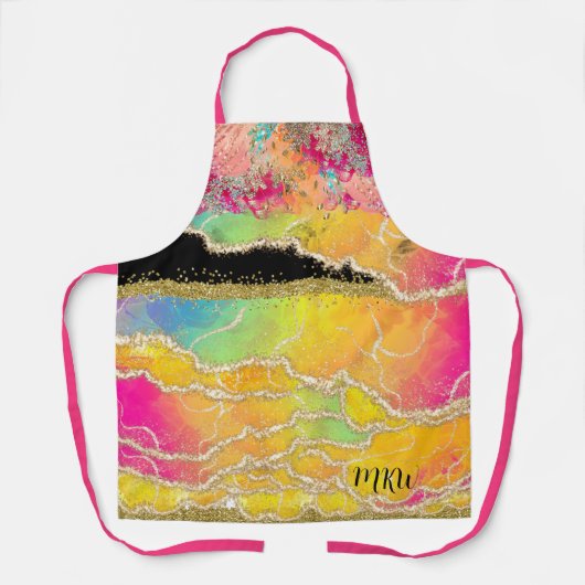 Tropical Glam Schürze (Vorderseite)