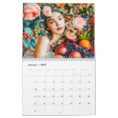 Tropical Goddesses – Women in Fruit & Bloom Kalender (Jan 2027)