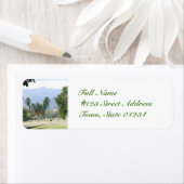Tropical Golf Course Mailing Labels (Insitu)