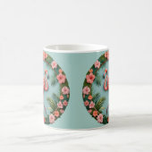 Tropical Grace balancierender Flamingo Kaffeetasse (Mittel)