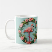 Tropical Grace balancierender Flamingo Kaffeetasse (Links)