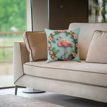 Tropical Grace Balancing Flamingo