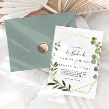 Tropical Green Blätter La Boda de