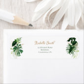 Tropical Green & Gold Monstera Blätter UAWG RTS (Insitu)