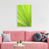 Tropical Green Palm Frond Leinwanddruck (Insitu (Wohnzimmer))