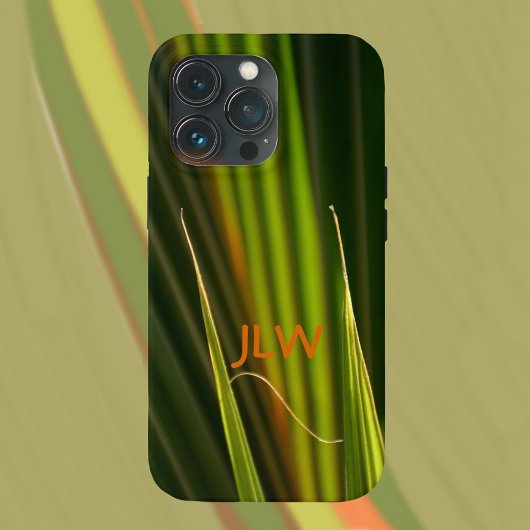 Tropical Green Palm Fronds individuell anpassbar Case-Mate iPhone Hülle