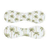 Tropical Green White Palm Trees Baseball (Paneele)