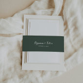 Tropical Greenerity Wedding Einladung Bly Band