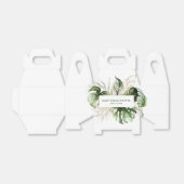 Tropical Greenery Gable Gevor Box Geschenkschachtel (Ungefaltet)