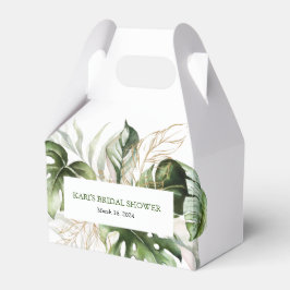 Tropical Greenery Gable Gevor Box Geschenkschachtel