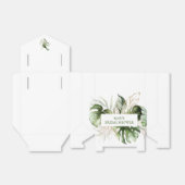 Tropical Greenery Tent Fevor Box Geschenkschachtel (Ungefaltet)