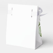 Tropical Greenery Tent Fevor Box Geschenkschachtel (Rückseite)