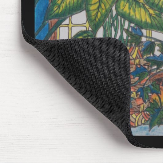 Tropical Greenhouse Mousepad (Ecke)