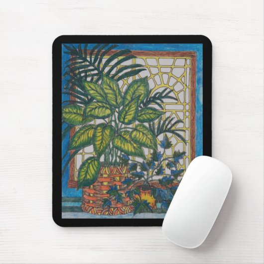 Tropical Greenhouse Mousepad (Mit Mouse)