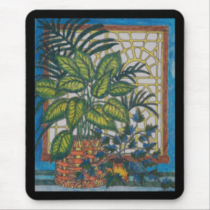 Tropical Greenhouse Mousepad