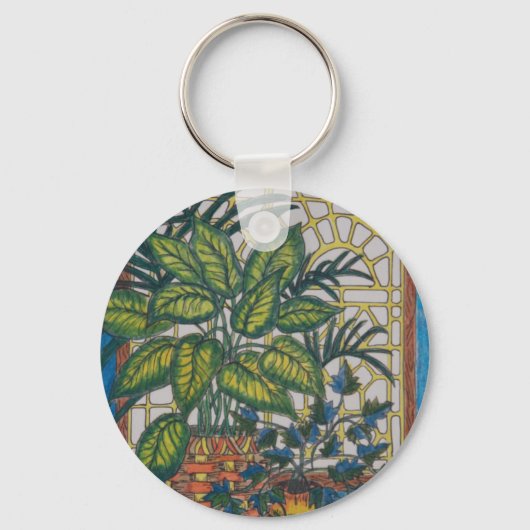 Tropical Greenhouse Schlüsselanhänger (Vorderseite)