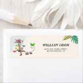 Tropical Greenwood Forest Animal-Adresse (Insitu)