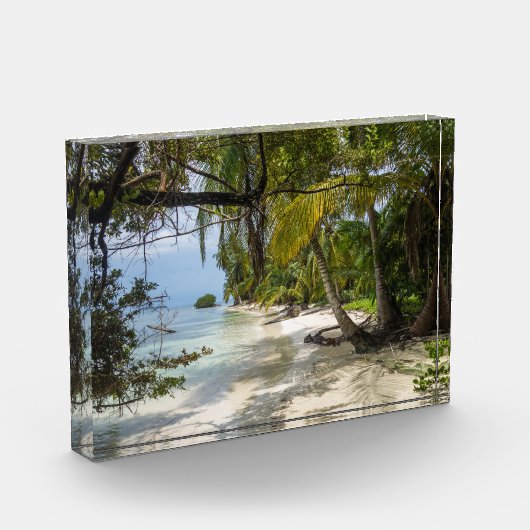 Tropical Grove Beach Fotoblock (Links)