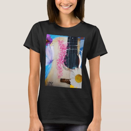 Tropical Guitar T-Shirt (Vorderseite)
