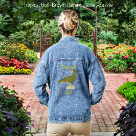 Tropical Gull-Brown Jeansjacke