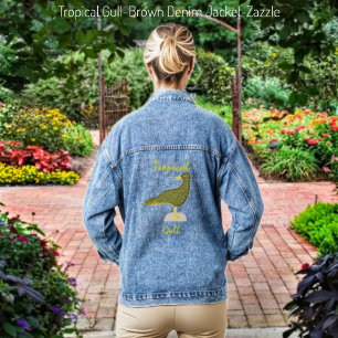 Tropical Gull-Brown Jeansjacke