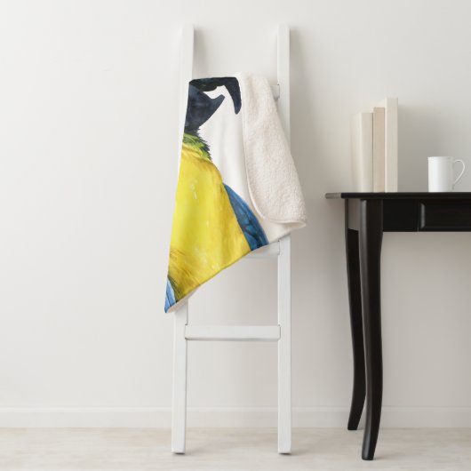 Tropical Halo - Papagei Sherpadecke (Beispiel)