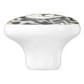 Tropical Halo | Süße Cheetah Keramikknauf (Seitenansicht)