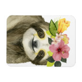 Tropical Halo | Sweet Sloth Magnet (Horizontal)