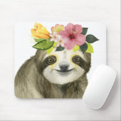 Tropical Halo | Sweet Sloth Mousepad (Mit Mouse)