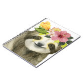 Tropical Halo | Sweet Sloth Notizblock (Linke Seite)