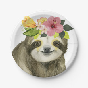 Tropical Halo   Sweet Sloth Pappteller