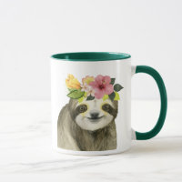 Tropical Halo | Sweet Sloth