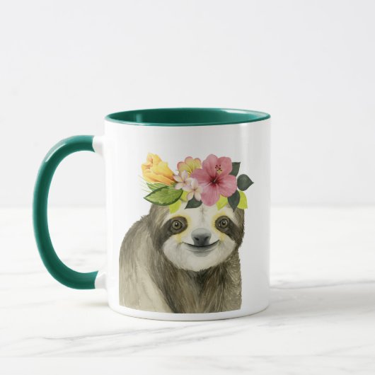 Tropical Halo | Sweet Sloth Tasse (Links)