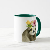 Tropical Halo | Sweet Sloth Tasse (VorderseiteRechts)