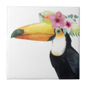 Tropical Halo - Toucan Fliese (Vorderseite)