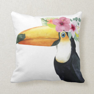 Tropical Halo - Toucan Kissen