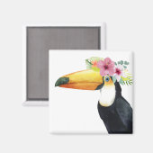 Tropical Halo - Toucan Magnet (Vorderseite/Rückseite)