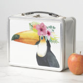 Tropical Halo - Toucan Metall Brotdose (Beispiel)