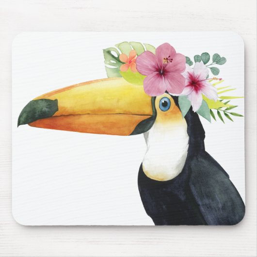 Tropical Halo - Toucan Mousepad (Vorne)