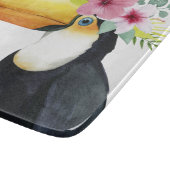 Tropical Halo - Toucan Schneidebrett (Ecke)