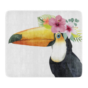 Tropical Halo - Toucan Schneidebrett