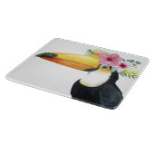 Tropical Halo - Toucan Schneidebrett (Ecke)