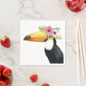 Tropical Halo - Toucan Serviette (Beispiel)