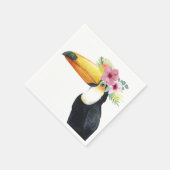 Tropical Halo - Toucan Serviette (Ecke)