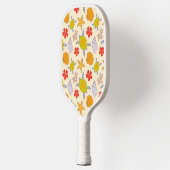 Tropical Hand-Drawn Sea Life Pattern Pickleball Schläger (Links)